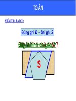 Giáo án điện tử tiểu học: Bài toán về nhiều hơn pptx