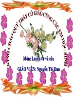 Giáo án điện tử tiểu học: So sánh dấu chấm pptx