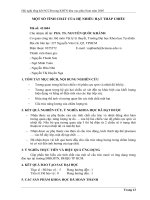 Tóm tắt báo cáo nghiên cứu khoa học 