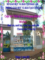 Giáo án điện tử tiểu học: Toán lớp 1 docx