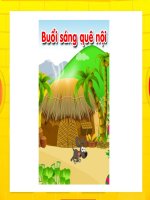 Kể chuyện theo tranh: Buổi sáng quê nội pot
