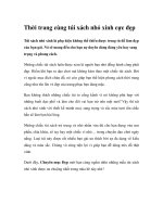 Thời trang cùng túi xách nhỏ xinh cực đẹp pot