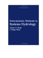 Deterministic Methods in Systems Hydrology - Chapter 1 pdf