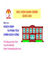 NHẬN ĐỊNH CHUNG VỀ CHÍNH SÁCH potx