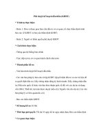 Phê duyệt kế hoạch đấu thầu (KHĐT) doc