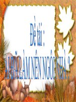 Giáo trình điện tử mầm non: Nghề thợ xây docx