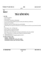 Bài 06 - 07 THẤU KÍNH MỎNG ppt