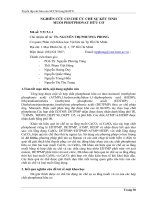 Tóm tắt báo cáo nghiên cứu khoa học 