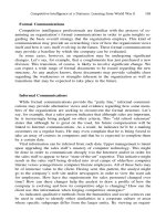 Qualitative Research in Intelligence and Marketing: The New Strategic Convergence phần 9 pptx