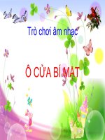 Trò chơi âm nhạc potx