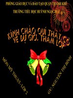 Giáo trình điện tử tiểu học: vẽ tranh sân trường giờ ra chơi pot