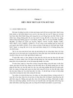 Giáo trình quy hoạch và thiết kế hệ thống thủy lợi - Chương 13 ppt