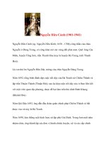 Danh nhân lịch sử: Nguyễn Hữu Cảnh pptx