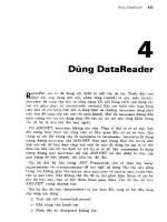 Professional ADO.NET – Lập trình và ứng dụng part 3 ppt