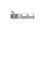 The MEMS Handbook (1st Ed) - M. Gad el Hak Part 1 ppsx