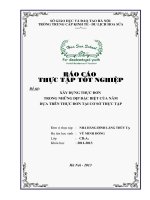 Xây dựng thực đơn vào những dịp đặc biệt của năm tại Nhà hàng Đình Làng Thủy Tạ