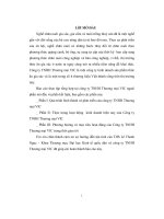 Thực tập tổng hợp tại công ty TNHH thương mại VIC