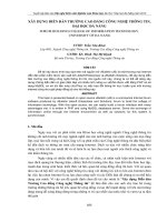 XÂY DỰNG DIỄN ĐÀN TRƯỜNG CAO ĐẲNG CÔNG NGHỆ THÔNG TIN, ĐẠI HỌC ĐÀ NẴNG potx