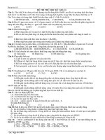 ĐỀ THI THỬ HỌC KỲ I (10-11) potx