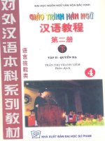 Giáo trình Hán ngữ tập 2 - quyển hạ part 1 pdf