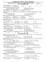 ĐỀ KIỂM TRA 15 PHÚT – Hóa 12 pps