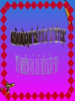 Giáo án điện tử tiểu học: Vệ sinh môi trường pptx