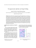 Báo cáo nghiên cứu khoa học 