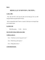 Bài 14 ĐỊNH LUẬT II NEWTON ( NIUTƠN ) pot