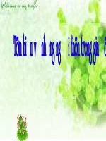 Gia đình của bé docx