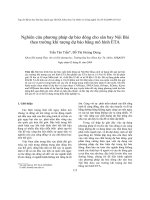 Báo cáo nghiên cứu khoa học 