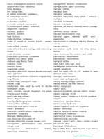 ENGLISH-LATIN DICTIONARY - part 4 docx