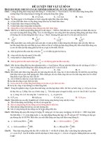 ĐỀ LUYỆN THI VẬT LÍ SỐ 14 ppsx