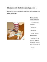 Khoác áo mới thật xinh cho kẹp quần áo ppt