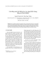 Báo cáo nghiên cứu khoa học 