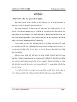 Tổng quan về bụi và các phương pháp xử lý bụi, đề xuất công nghệ và thiết kế hệ thống xử lý bụi cho nhà máy chế biến xi măng bình điền, thành phố hồ chí minh