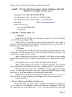 Tóm tắt báo cáo nghiên cứu khoa học 