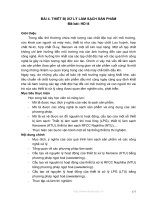 Vận hành thiết bị cơ bản đƣợc sử dụng trong công nghiệp chế biến dầu khí - Bài 4 pot