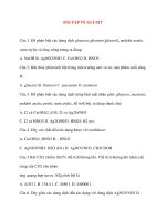 BÀI TẬP VỀ GLUXIT ppsx