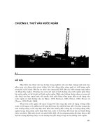 Thủy văn học và phân tích vùng ngập lụt ( ĐH Quốc Gia Hà Nội ) - Chương 8 potx