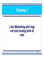 SLIDE - Làm Marketing phù hợp với môi trường kinh tế mới ppsx