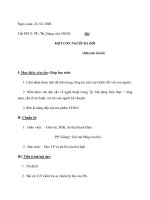 MỘT CON NGƯỜI RA ĐỜI (Mácxim Gorki) pptx