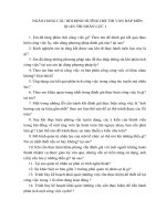 NGÂN HÀNG CÂU HỎI ĐỊNH HƯỚNG THI VẤN ĐÁP - QUẢN TRỊ NHÂN LỰC I docx