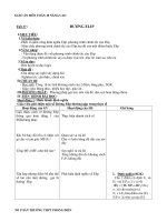 GIÁO ÁN MÔN TOÁN 10 NÂNG CAO - ĐƯỜNG ELIP doc