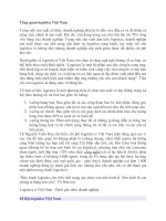 Tổng quan về logistics Việt Nam pdf