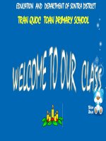 Giáo án điện tử tiểu học: tiếng anh lớp 2 let is learn docx