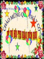 Giáo án điện tử mầm non: Bài giảng về đường thẳng docx