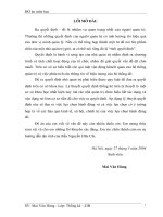 Kinh Tế Thị Trường và hình thái của Kinh Tế Thị Trường và vai trò của nó trong nền Kinh Tế của Việt Nam docx