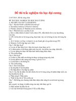 Đề thi trắc nghiệm tin học đại cương công chức 17.2.2014