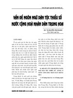 Báo cáo nghiên cứu khoa học 