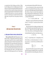 Mô hình hóa toán học sóng gió trong đại dương bất đồng nhất không gian ( Đại học quốc gia Hà Nội ) - Chương 6 pptx